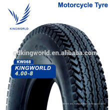 4.00-8 neumáticos de la rueda de la buena calidad tres de tuk tuk